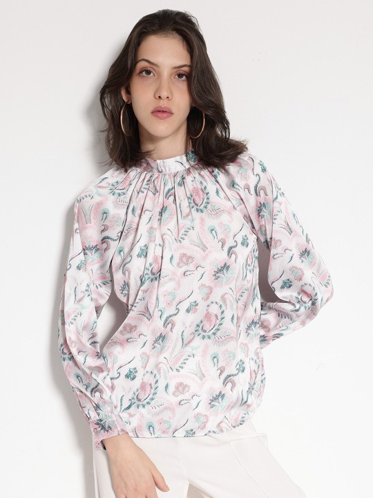 Women’s Floral Print Crop Top