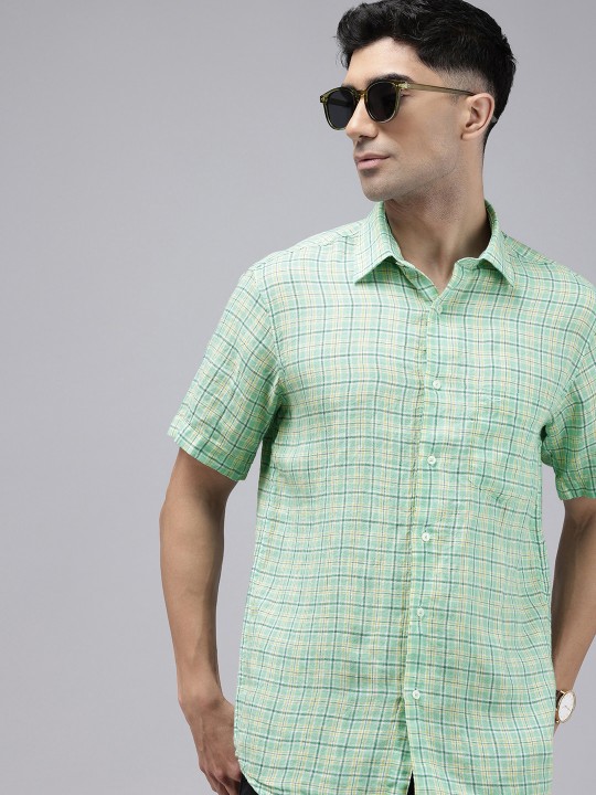 Men’s Linen Short Sleeve Shirt