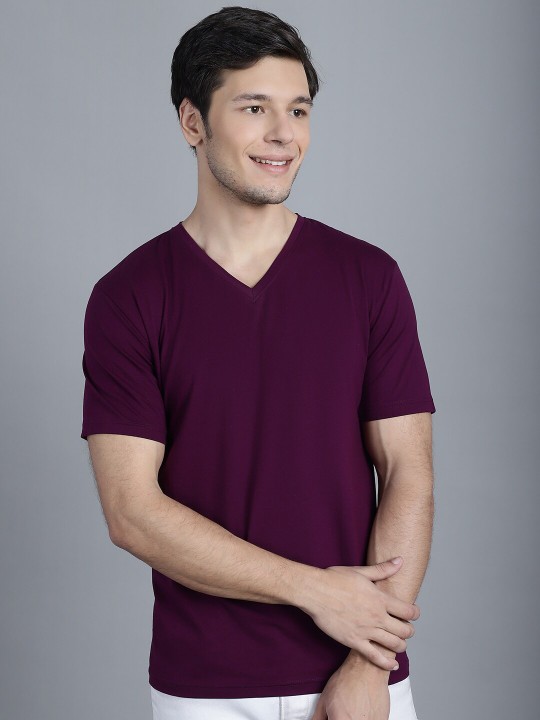 Men’s Casual V-Neck Tee