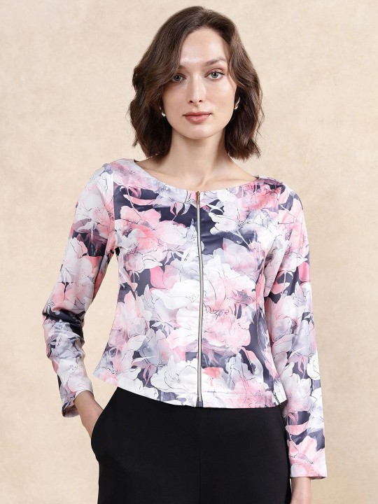 Women’s Floral Print Crop Top