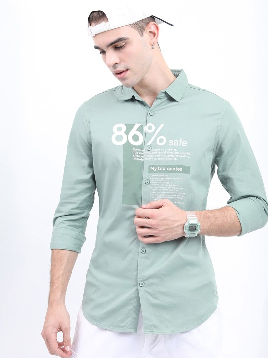 Men’s Slim Fit Cotton Shirt