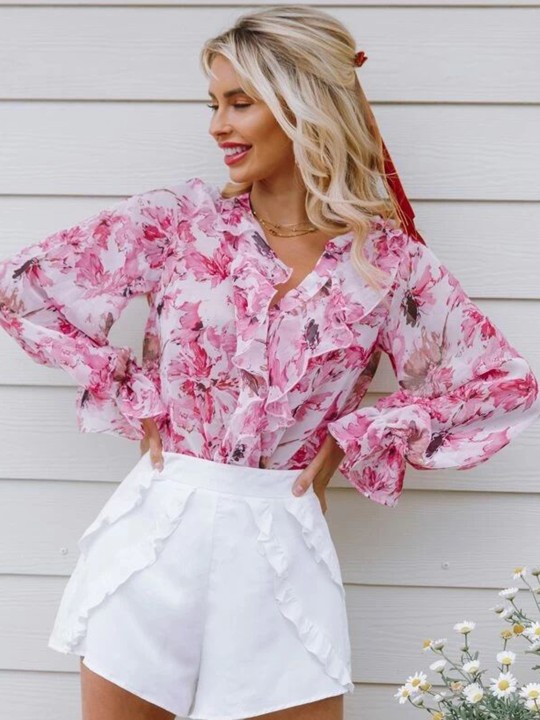 Women’s Ruffle Top