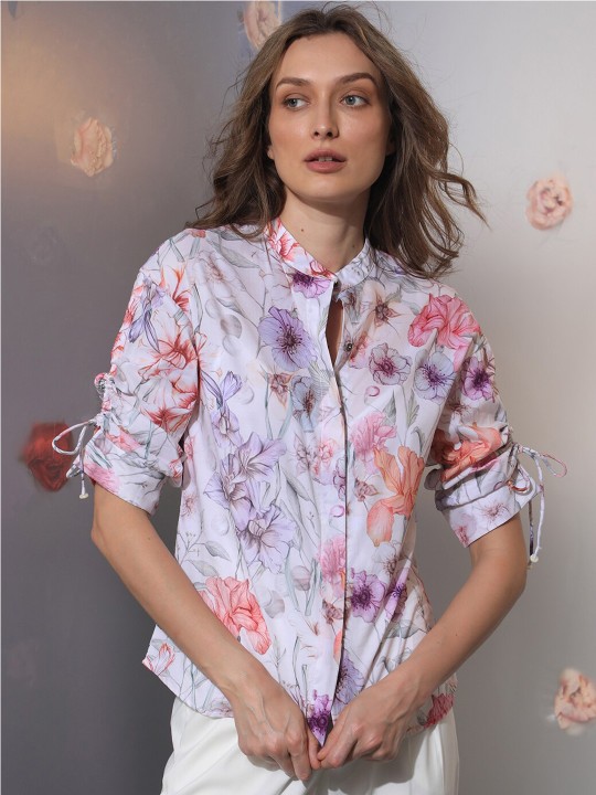 Women’s Floral Print Crop Top