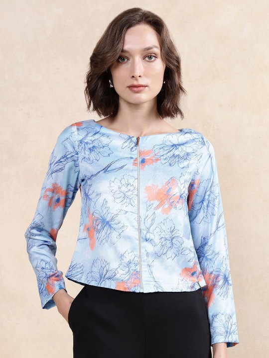 Women’s Floral Print Crop Top